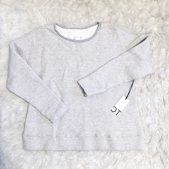 MOTHER Sweaters - MOTHER NWT Gray Fleece Cozy Sweater